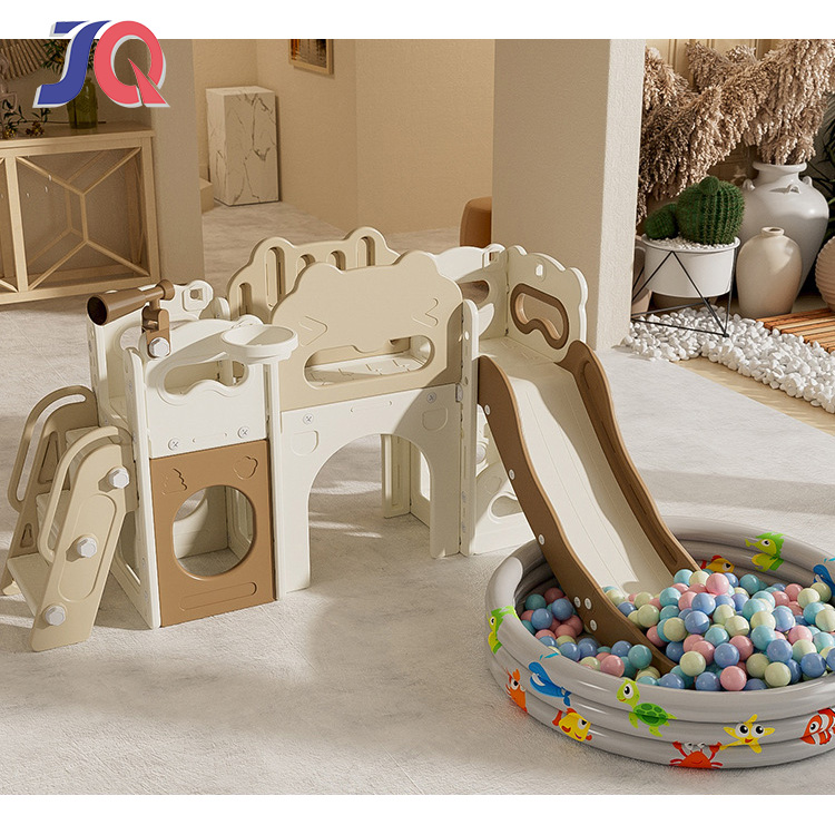 Новое поступление, HDPE, комнатная игровая площадка, горка, качели, баскетбольный обруч, подъемный туннель для детей, открытый, домашний сад для торговых центров