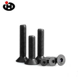 DIN 7991 Black Hex Socket Flat Head Screw Grade 10.9 12.9