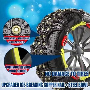 Cadenas de Nieve Especiales para Automóviles, Vehículos Todoterreno, SUV, Camionetas, Automóviles, Cadenas Universales para Neumáticos de Nieve - Product Image 4