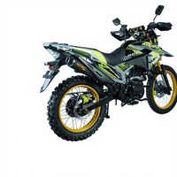 Motocross puissant de 250 cm³ à essence pour les passionnés de course, avec des pièces en aluminium CNC et un bras oscillant renforcé en acier