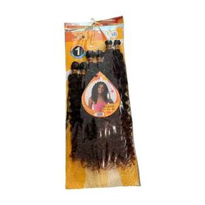 Máquina de pelo liso de fibra de alta temperatura, doble trama, Color personalizado, suave, resistente al desprendimiento, pelo hecho a mano - Product Image 1