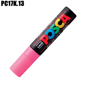 Marqueur pour tableau blanc Uni, série PC17K, 8 couleurs, effaçable à sec, pointe plate, double face, écriture, usage au bureau et à l'école, 15 mm - Product Image 5