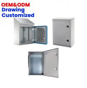 Electronics Aluminum Case Enclosures Control For Metal Cabinets Box Panel Battery Aluminium Server Chassis Enclosure Custom