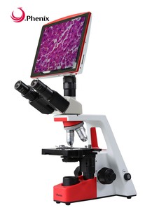 Fournisseur Phenix bonne clarté 40X-1600X microscope médical trinoculaire avec caméra - Product Image 4