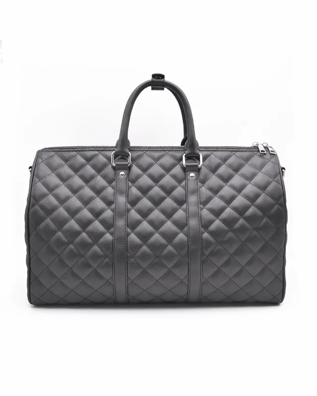 Luxury Designer Quilted Weekender Duffel Bags Waterproof Custom Duffle Bag Leather Overnight Travel Bag for Women