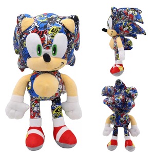Juguetes de Peluche del Personaje de Dibujos Animados <span class=keywords><strong>Sonic</strong></span>, Muñecos de Peluche de Erizo de Dibujos Animados Más Vendidos, Regalo para Niños, Muñecos para Máquinas de Garras - Product Image 2