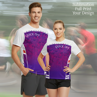 T-shirt de créateur de mode de qualité supérieure, nouveau style, vêtements personnalisés, t-shirt décontracté sportif Dryfit pour hommes, t-shirt à sublimation avec logo