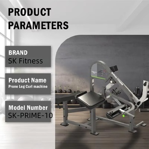 SK健身新款系列高端家用健身器材钢板加载俯卧卷腿机力量训练-用于胸臂 - Product Image 2
