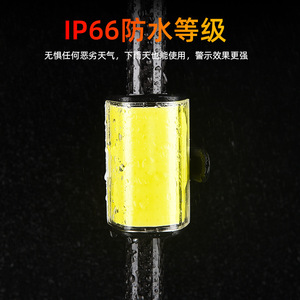 ไฟท้ายจักรยานเสือภูเขา 120 LED USB ชาร์จไฟได้ กันน้ำ ไฟแฟลช อุปกรณ์เสริมสำหรับการขี่ - Product Image 3