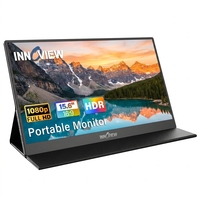 Écran portable 15,6 pouces pour ordinateur portable, fonction de fenêtre multiple et d'écran partagé, améliore l'efficacité pour les travaux d'analyse de données