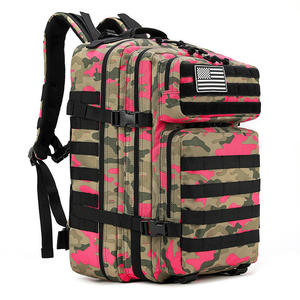 Sac à dos tactique MOLLE, sac d'assaut, sac à dos de randonnée en plein air pour le camping, les voyages, les soins médicaux, logo personnalisé OEM - Product Image 2