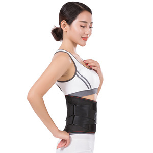 Cinturón de Soporte Lumbar Transpirable con Placa de Acero, Protección de Cintura, Tallas M, L, XL, XXL, para Adultos - Product Image 4