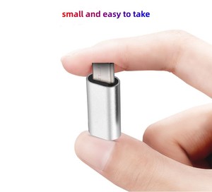 Customized logo Aluminum Housing <strong>USB</strong> Adapter <strong>Micro</strong> <strong>USB</strong> to Type C Colorful <strong>USB</strong> C Adapter - Product Image 5