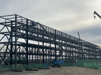 Edificio de Estructura de Acero a Medida, Anticorrosión y a Prueba de Explosiones, para Proyecto EPC de Planta Química de Nuevas Energías