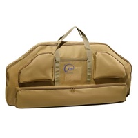 Étui de transport pour arc à poulies, grande capacité, portable, réglable, camouflage, pour la chasse, l'entraînement, rembourré et souple