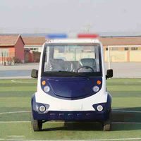 5-8 places voiture de tourisme électrique patrouille mini bus électrique 4 roues ville bus touristique à vendre