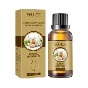 Oem/Odm Lichaamsverzorging Gember Buik Drainage Vetverbranding Afslanken Essentiële Olie Gewichtsverlies Anti Cellulite Remover Massage Olie