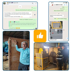 합리적인 가격의 중형 구리선 그래뉼레이터 재활용 기계 폐전선 분리 파쇄기 - Product Image 5