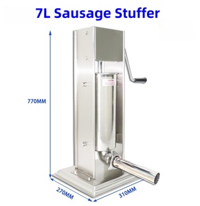 Haute Qualité Manuel Vertical 2L 3L 5L 7L Saucisse Stuffer Making Equipment <span class=keywords><strong>Jambon</strong></span> Hotdog et Saucisse Filler Maker - Product Image 5