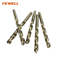 Allsome — forets hélicoïdaux à tige droite M35, 9mm, pour le perçage du métal, inoxydable et acier inoxydable