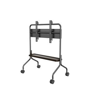 Draagbare rollende tv-<span class=keywords><strong>trolley</strong></span>, geschikt voor tot 40 kg, mobiele tv-wagen met wielen voor 32-65 inch tv's - Product Image 4
