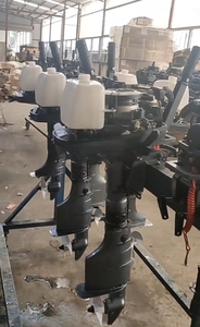 Nuevo modelo Yamabisi 5hp Motor <span class=keywords><strong>fueraborda</strong></span> de <span class=keywords><strong>2</strong></span> tiempos con arranque manual para barcos pequeños portátil - Product Image 4