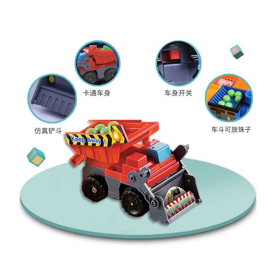 おもちゃ　置物　車　トラック　セット売り Amazon.co.jp: 7個 トラック おもちゃ 大型収納車 合金製