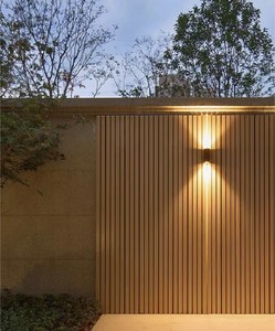 Planche de terrasse composite moderne imperméable à l'eau, à emboîtement, à grain de bois, creuse, pour l'extérieur, pour jardin, patio, terrasse - Product Image 5