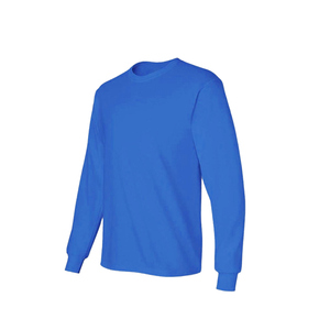 Maglietta da Lavoro a Maniche Lunghe Personalizzata UPF 50 Gialla Traspirante ad Asciugatura Rapida con Logo per Operai Edili - Product Image 2