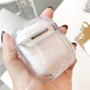 Funda translúcida brillante para auriculares para <span class=keywords><strong>airpods</strong></span> - Product Image 5