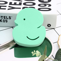 Éponge de bain en mousse de canard pour bébé, en Cellulose naturelle, pour enfant, vente en gros