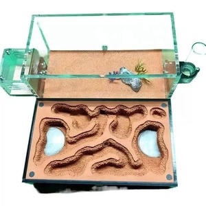 Fourmilière Modulable à l'Infini en Forme de Château, Éco-transparente, Équipée de Deux Tours d'Eau Visibles, <span class=keywords><strong>Habitat</strong></span> pour Fourmis - Product Image 5
