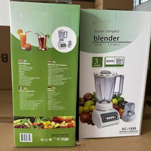 <span class=keywords><strong>Mixeur</strong></span>-Blender Multifonction 2-en-1 Haute Vitesse en Acier Inoxydable à Bas Prix – Sans Particules, Idéal pour Jus, Aliments pour Bébé et Usage Domestique ou Sportif - Product Image 2