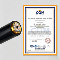 Cable de Alimentación Industrial Subterráneo Multifilar de Acero, Conductor de Cobre Blindado, Aislamiento de PVC, Revestimiento de PVC, IP65, Alto Voltaje