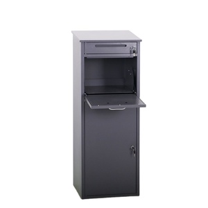 Waterproof anti-theft design Home Steel Parcel Drop Box Parcel Mailbox Parcel Delivery Box