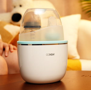 เครื่องอุ่นขวด<span class=keywords><strong>นม</strong></span>ดิจิตอลพร้อมฆ่าเชื้อ ปลอดสาร BPA วัสดุ PP ลายพิมพ์ สำหรับเด็ก 0-12 เดือน อุ่นได้สอง<span class=keywords><strong>ขวด</strong></span> - Product Image 1