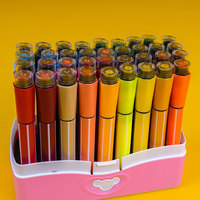 Timbre pointe fine en gros lavable aquarelle-couleur stylo ensemble aquarelle art marqueur pour enfants bricolage dessin peinture couleur stylos pour enfant