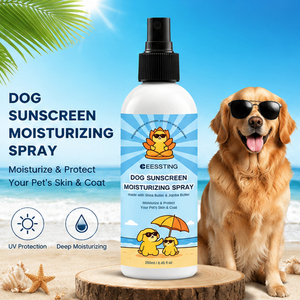 Custom Logo Safe Skin-friendly Gentle Formula Hydrating Nourishing Dry Hair Reduces Tangling Dog Sunscreen Moisturizing Spray - Product Image 4