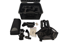 Monokuler Penglihatan Malam Inframerah PVS14 Gen3 Auto Gated IIT FOM1400-1600 1X Dapat Dipasang di Helm IP67 CE Hitam