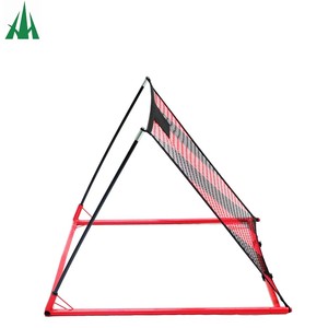 Portería de Fútbol Plegable Portátil <span class=keywords><strong>Directa</strong></span> de Fábrica con Red de Rebote, Equipo Auxiliar de Entrenamiento para Porteros - Product Image 2