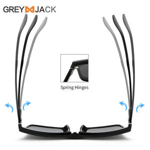 Nouvelles lunettes de soleil magnétiques 3 en 1 avec verres polarisés, monture TR90, vision nocturne, protection UV400, unisexe, noires - Product Image 3