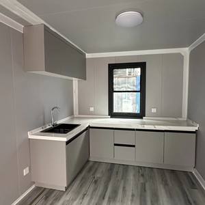 Maison conteneur préfabriquée <span class=keywords><strong>mobile</strong></span> et extensible sur mesure de 20, 30 ou 40 pieds avec salle de bain et cuisine, maison portable préfabriquée - Product Image 3