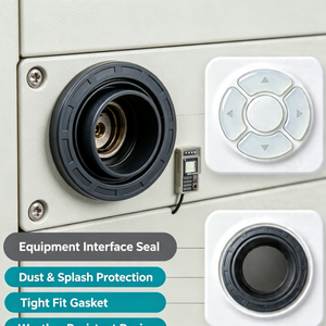 Custom Silicone Seal Ring Rubber Keypad Smart Home Control Button <strong>Interface</strong> Protection Dustproof Splash Proof - Product Image 3