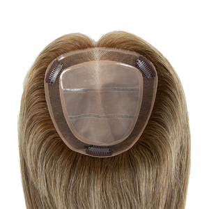 ท็อปเปอร์ผมมนุษย์ระบายอากาศได้ดีสำหรับผู้หญิงสีผมบางๆสำหรับฤดูร้อนของ2025 - Product Image 2