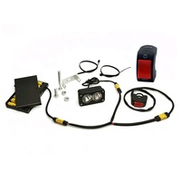 Wintai-Tech China Accesorios para Motocicletas Interruptor de Control de Botón de Símbolo de Luz/Intermitente para Faro Delantero con Cables
