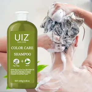 颜色护理洗发水用于颜色处理头发干燥或正常头发止痒去除头皮堆积高浓缩泡沫大炮洗发水