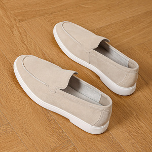 wholesale italy style <b>mens</b> black suede loafers fashion versatile dualibe stylish <b>shoes</b> branded high quality - Product Image 4