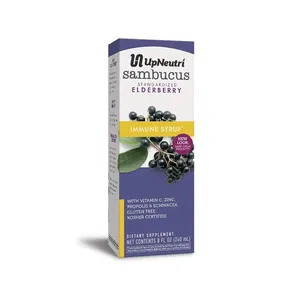 OEM/ODM mit Eigenmarke Immun Booster Elderberry mit Echinacea, Zink und Vitamin C orale Flüssigkeit