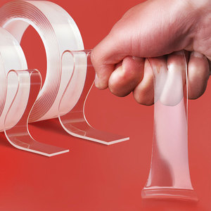 Single and Double Sided Acrylic Nano Tape Clear Waterproof <strong>Removable</strong> Pressure Sensitive Masking Material <strong>Adhesive</strong> <strong>Paper</strong> &amp; Film - Product Image 4