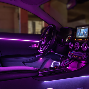 专为日产Sylphy RGB环境发光二极管更换汽车内部照明64色交响乐环境照明设计 - Product Image 3